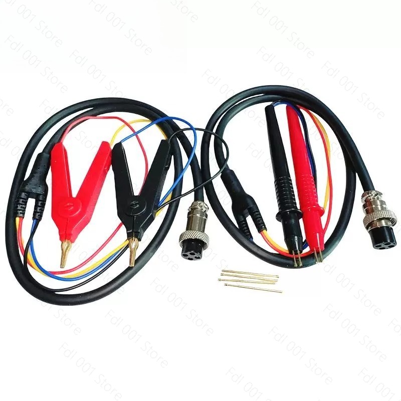 Battery Internal Resistance Tester Four Wire - ปากกาทดสอบความต้านทานภายในแบตเตอรี่แบบสี่สาย พร้อมคลิปสำหรับเสียบ, ปากกาทดสอบแบตเตอรี่, ปากกาทดสอบความต้านทานภายใน