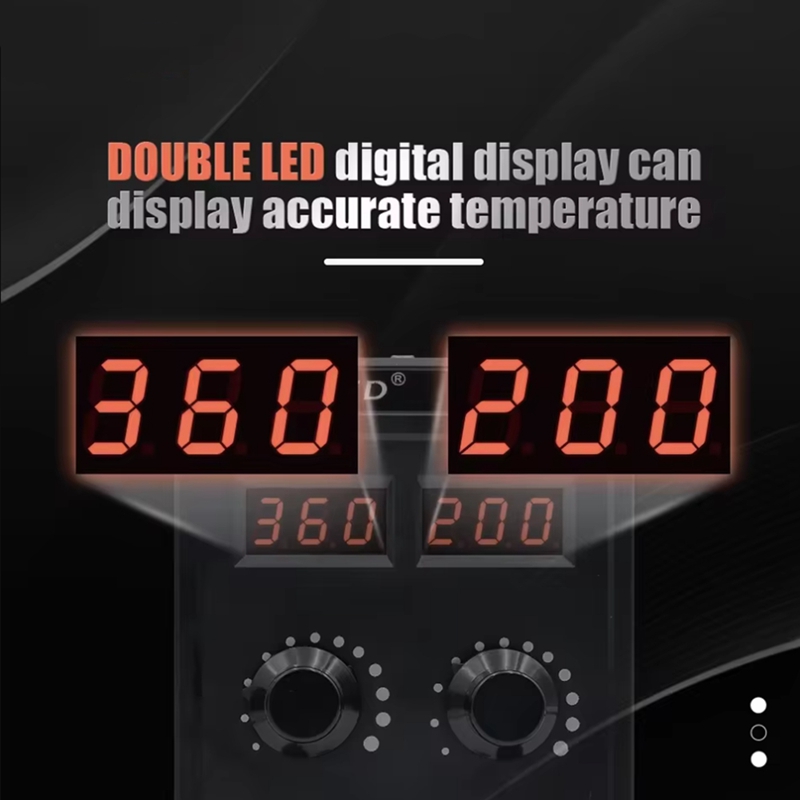 สถานีบัดกรี 8586D 2in1 750W พร - Smd Rework Station Hot Air Soldering 2 In 1 บทวิจารณ์และราคา