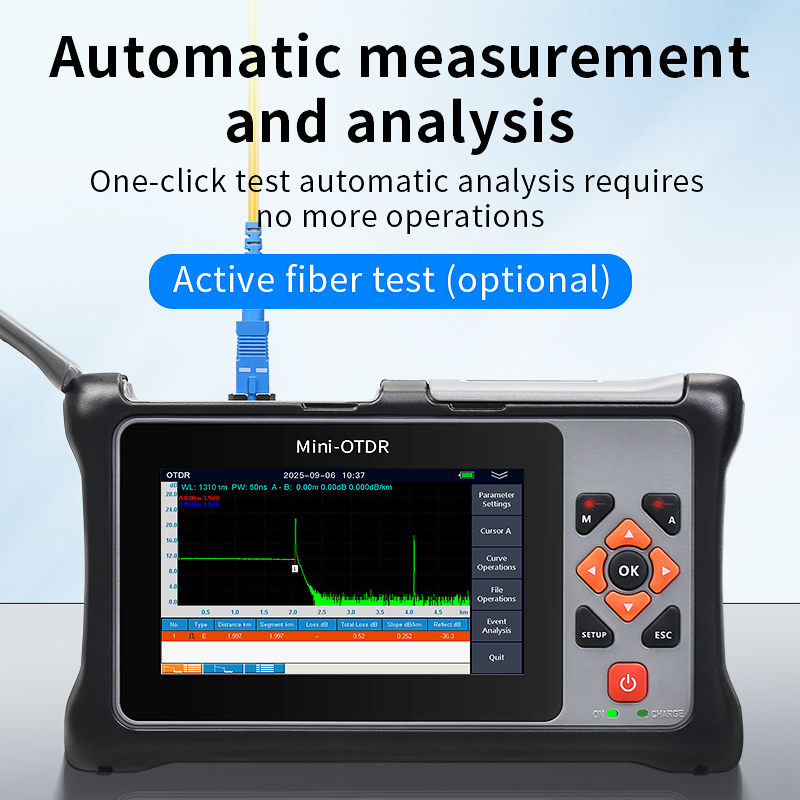 COMPTYCO KP800 OTDR 100KM 1310 - Optical Time Domain Reflectometer Otdr 1310 1550Nm บทวิจารณ์และราคา